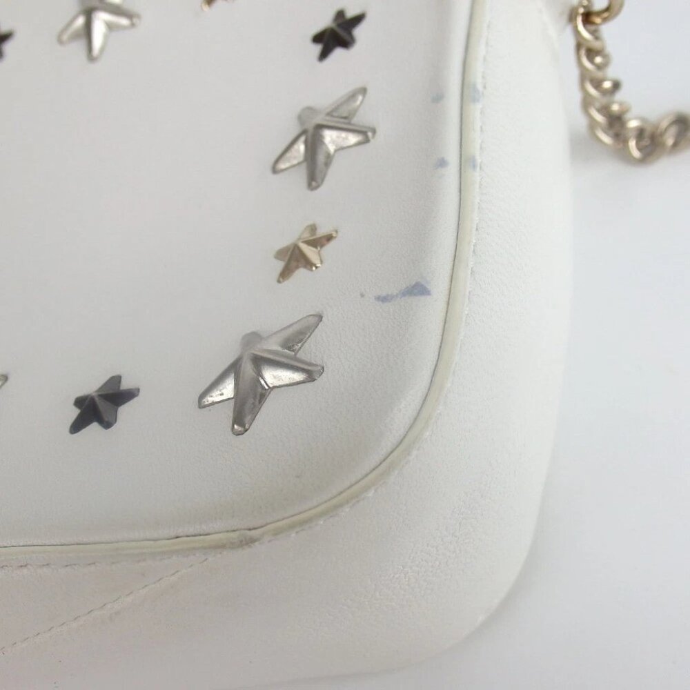 Authentic JIMMY CHOO Star studs Shoulder Bag leather [Used] - Picture 12 of 16